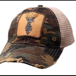 Judith March Beaded Deer Hat